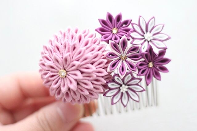 つまみ細工 ミニコーム