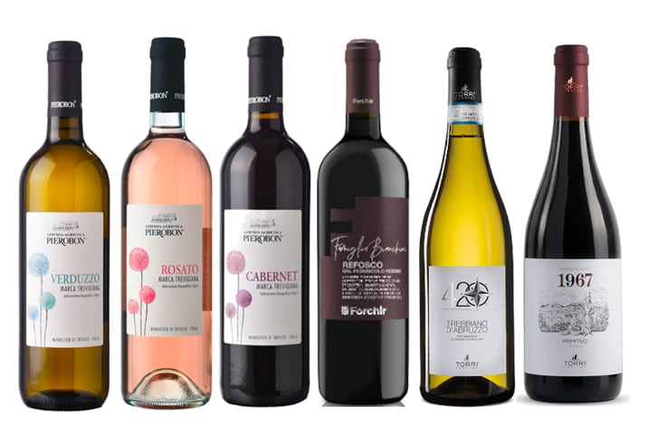 ★5) お得セット6( 白3/ 赤2/ ロゼ1 )