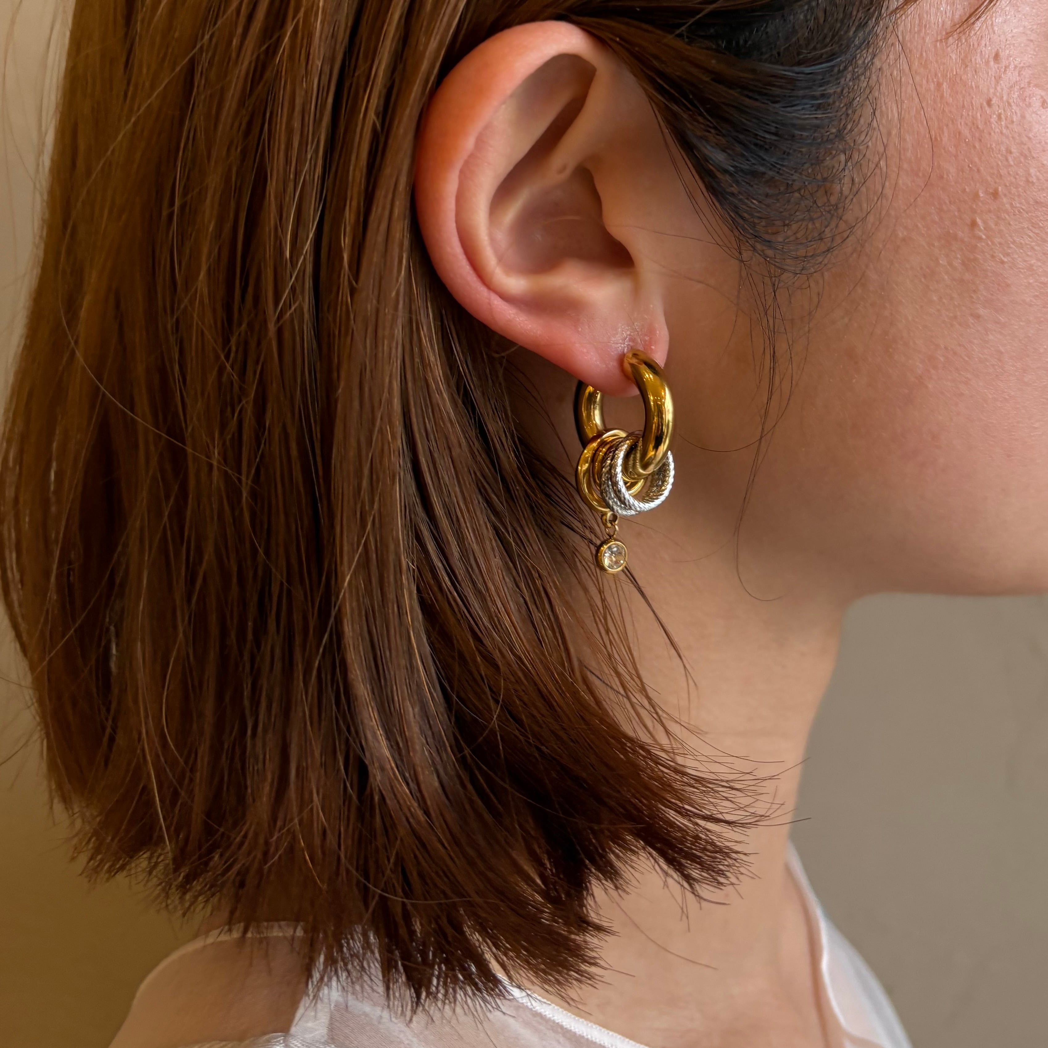 VERSEAU 】カスタムリングフープピアス | valance 福井｜レディース