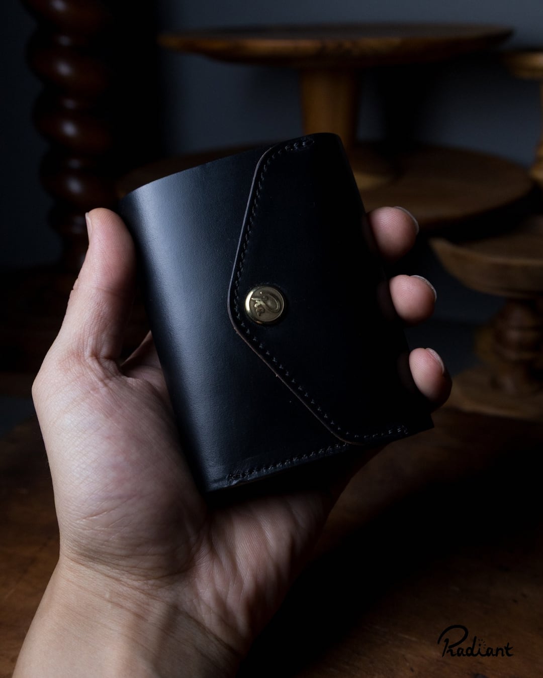 mini wallet / クロムエクセル【数量限定】 | radiant leatherworks