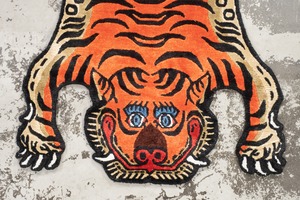 Tibetan Tiger Rug 《Sサイズ•シルク151》チベタンタイガーラグ