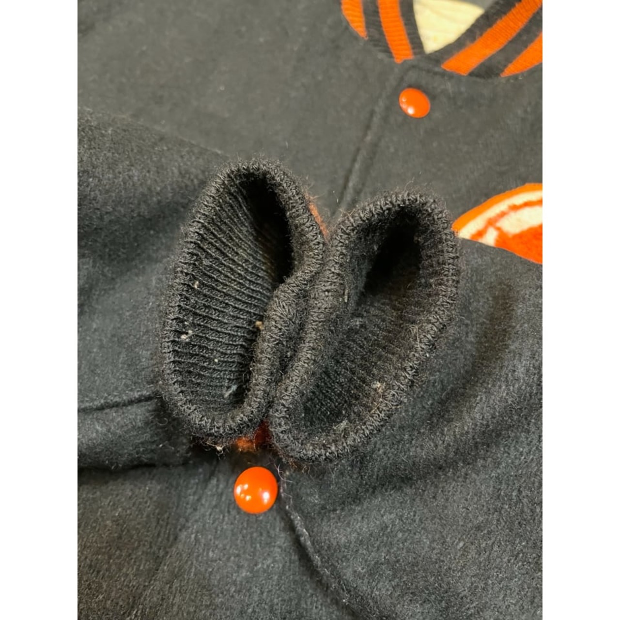 80s DeLONG VARSITY JACKET MADE IN USA  Size 38