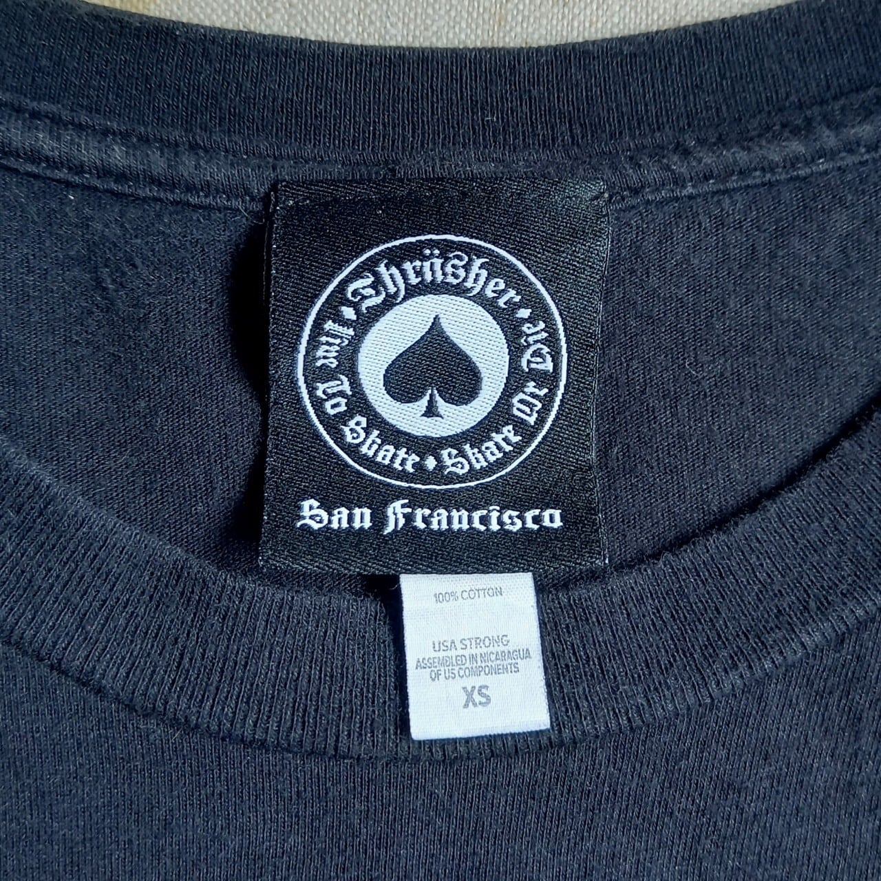 00s THRASHER FLAME LOGO Tシャツ XSサイズ | hedonist store