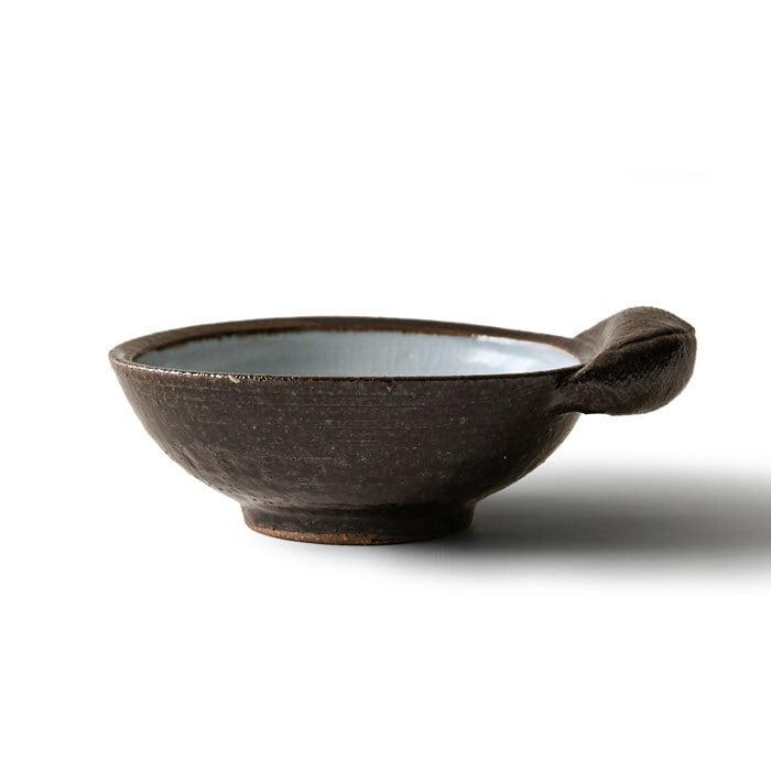 美品　ポルトガル製　ハンドペイント　Vestal　陶器　ボウル　伝統的　三つ足 アメ釉袋手 とんすい 鉢 ボウル おしゃれ 独歩炎 | PAY ID