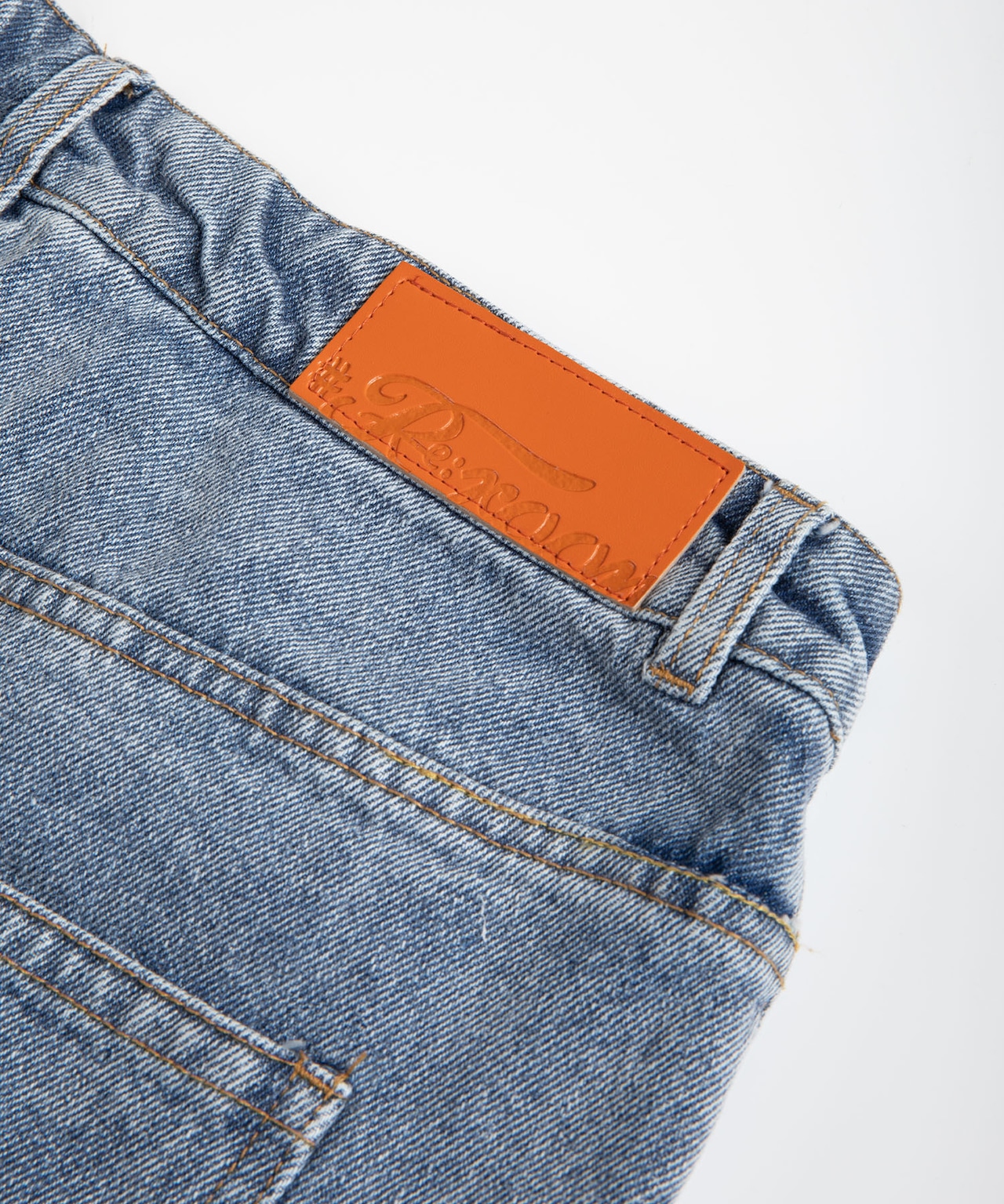 【#Re:room】VINTAGE TUCK WIDE DENIM［REP208］