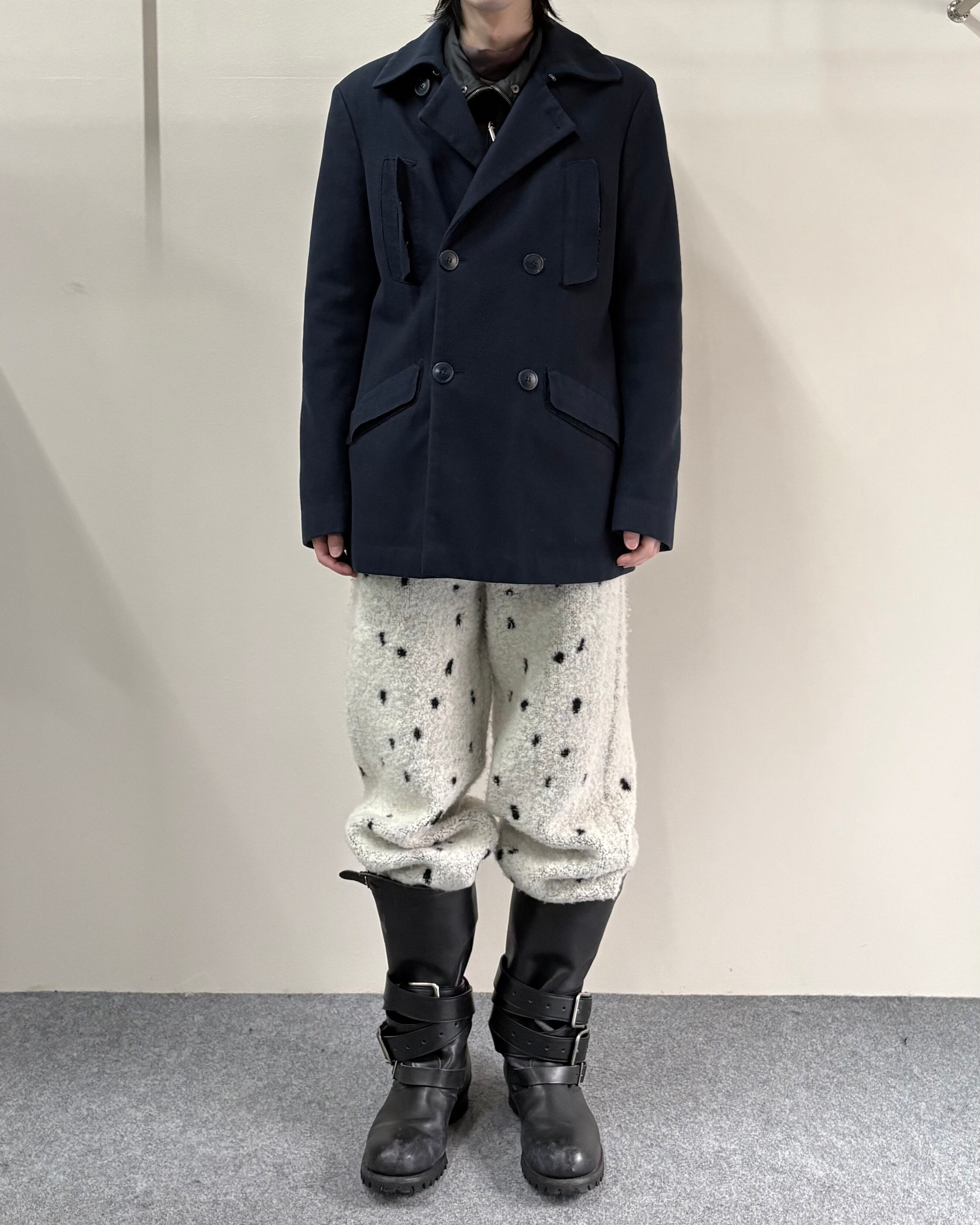 2009AW/Martin Margiela】Deconstructed Pea Coat | blendmarket