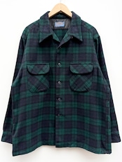 70s PENDLETON WOOL SHIRT MADE IN USA Size XL