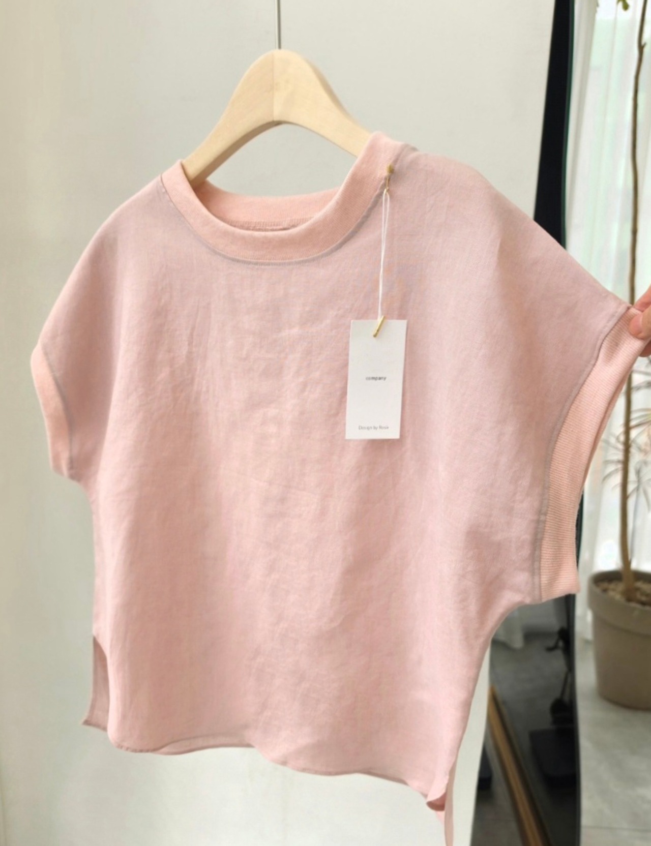 【新作５％OFF・3日間】Pure-Linen Tops_5colors