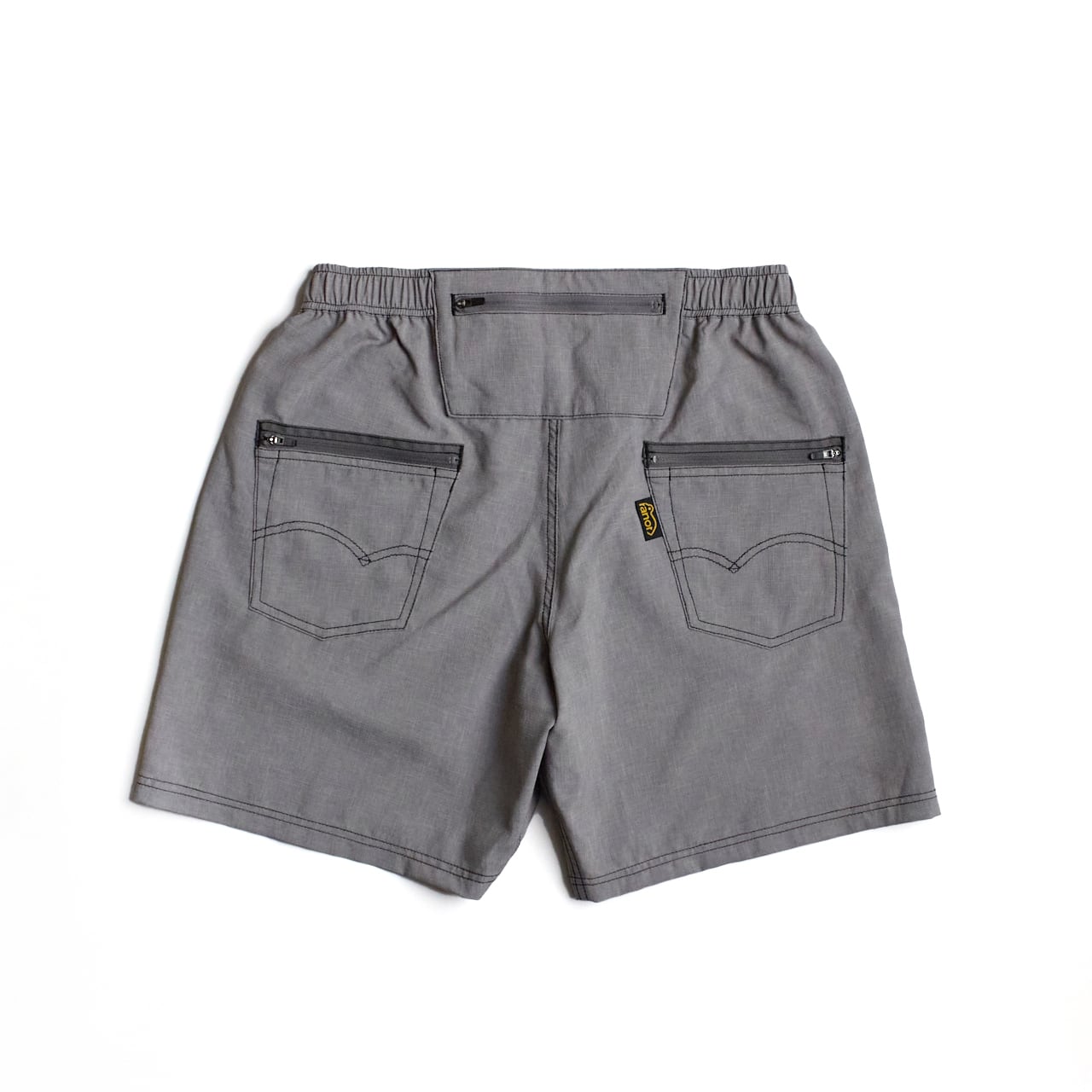ranor（ラナー）STITCHWORK MIDDLE SHORTS - GRAY メンズレディース