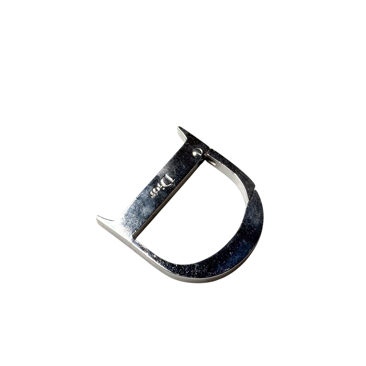 vintage CHRISTIAN DIOR “D” logo carabiner