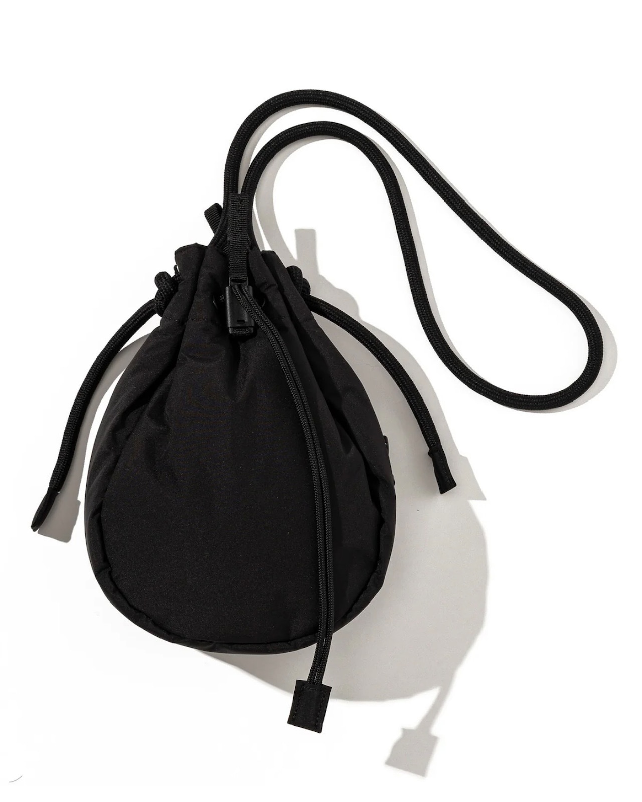 PHENIX COLLECTION TYPE P-003 drawstring shoulder bag / Black
