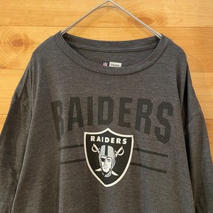 【NFL】アメフト ラスベガス・レイダース Tシャツ Las Vegas Raiders ロゴ XL ビッグサイズ us古着 アメリカ古着