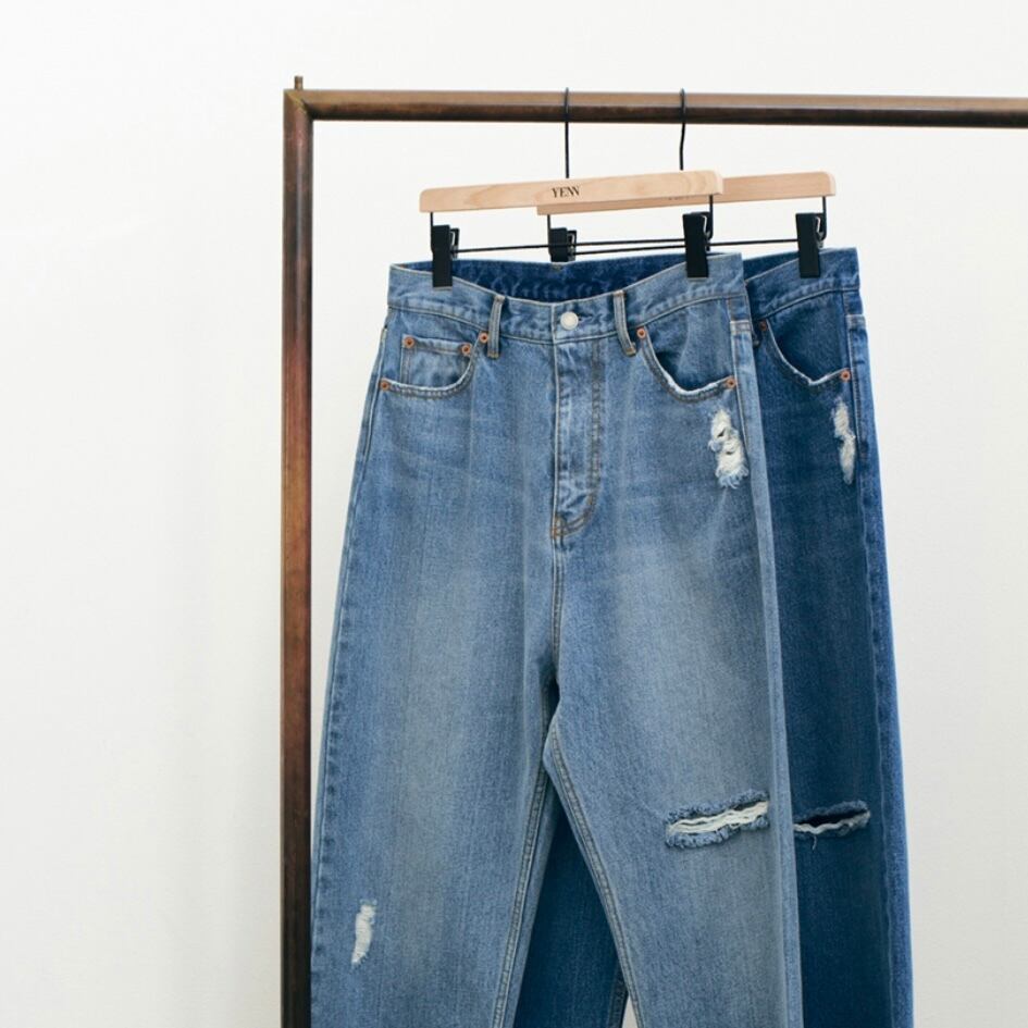 04AW Hussein Chalayan 変形多重ボタンレイヤーデニム SS2003 HUSSEIN CHALAYAN tyvek denim | TATTVA