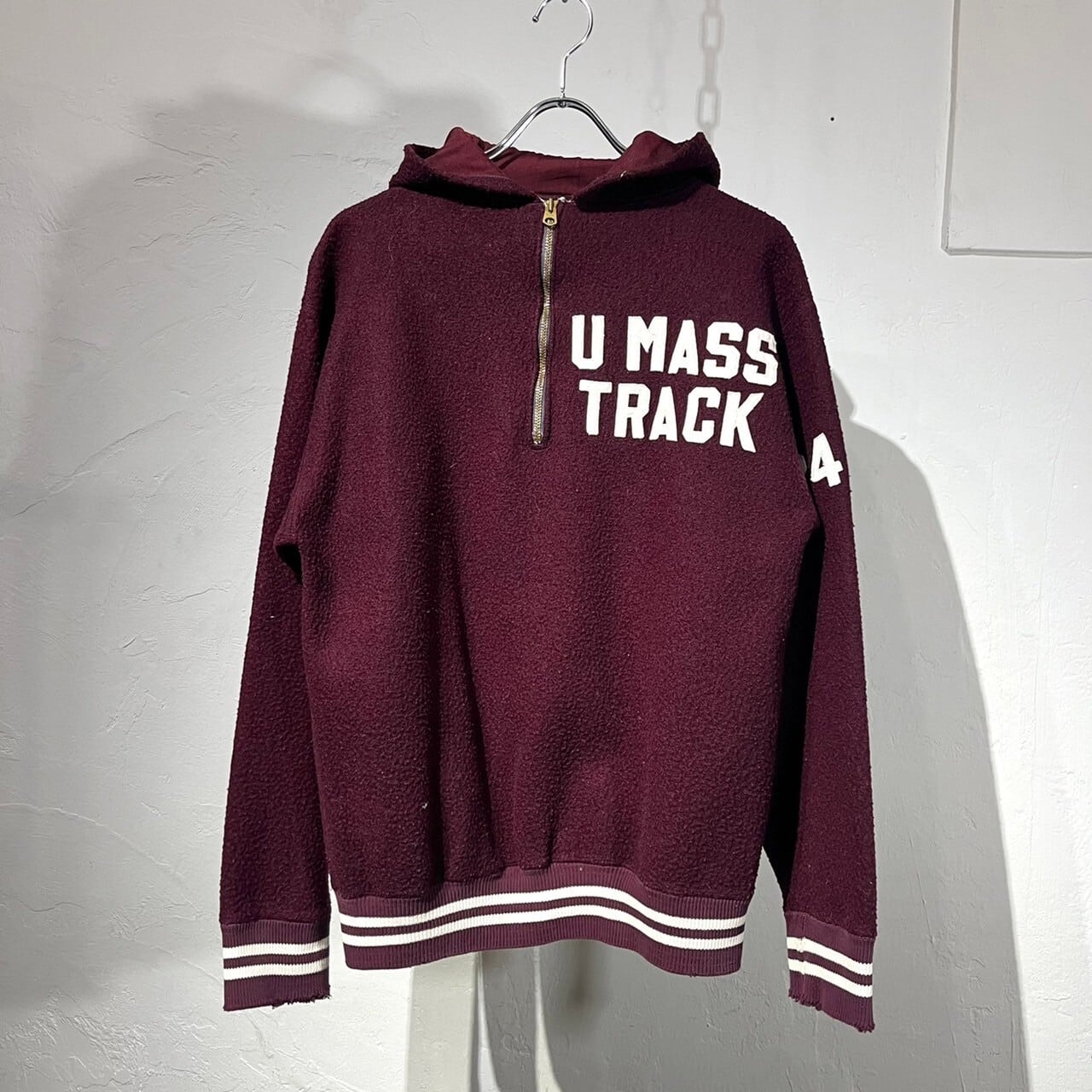 50s Champion Nylon Half Zip Pullover