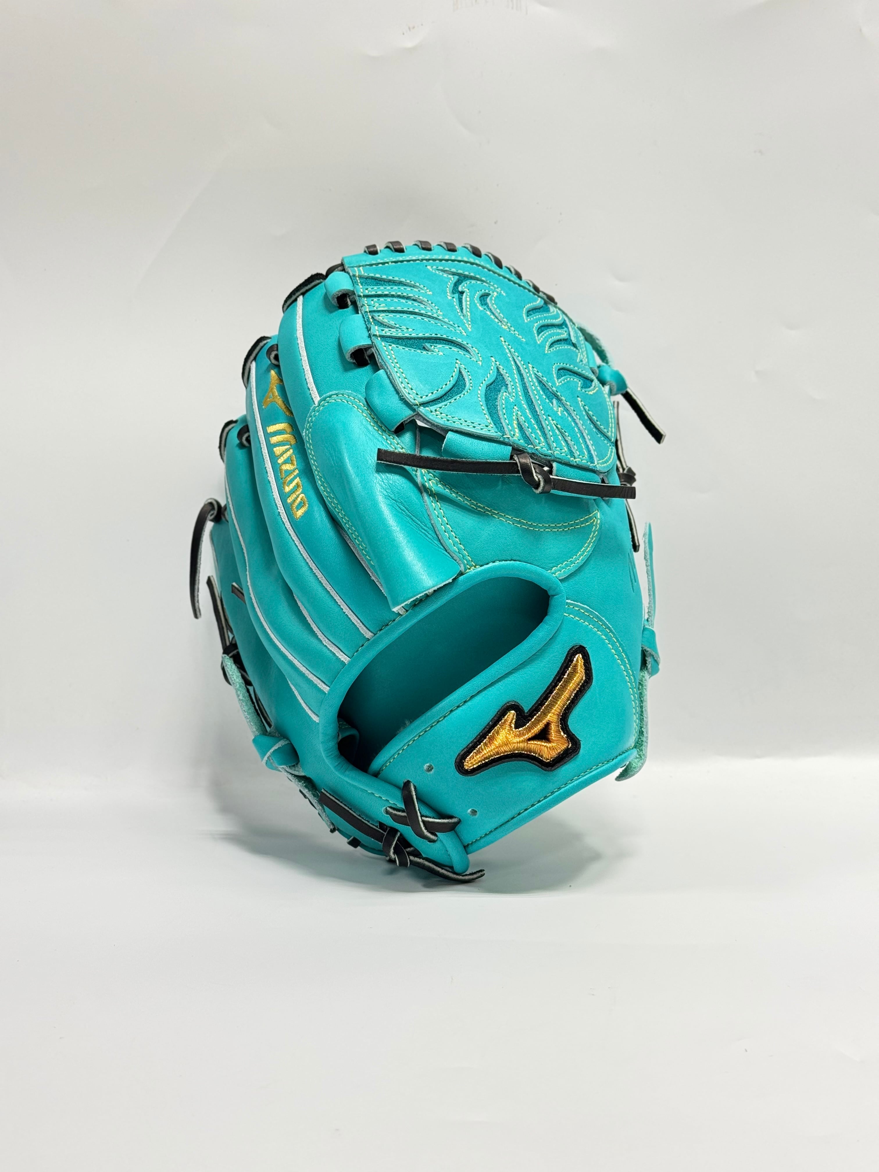ミズノプロ 軟式外野手用 グローブ 翡翠 ヒスイ MIZUNO PRO-ミズノプロ「翡翠 -HISUI-」限定グラブ 軟式グローブ 投手