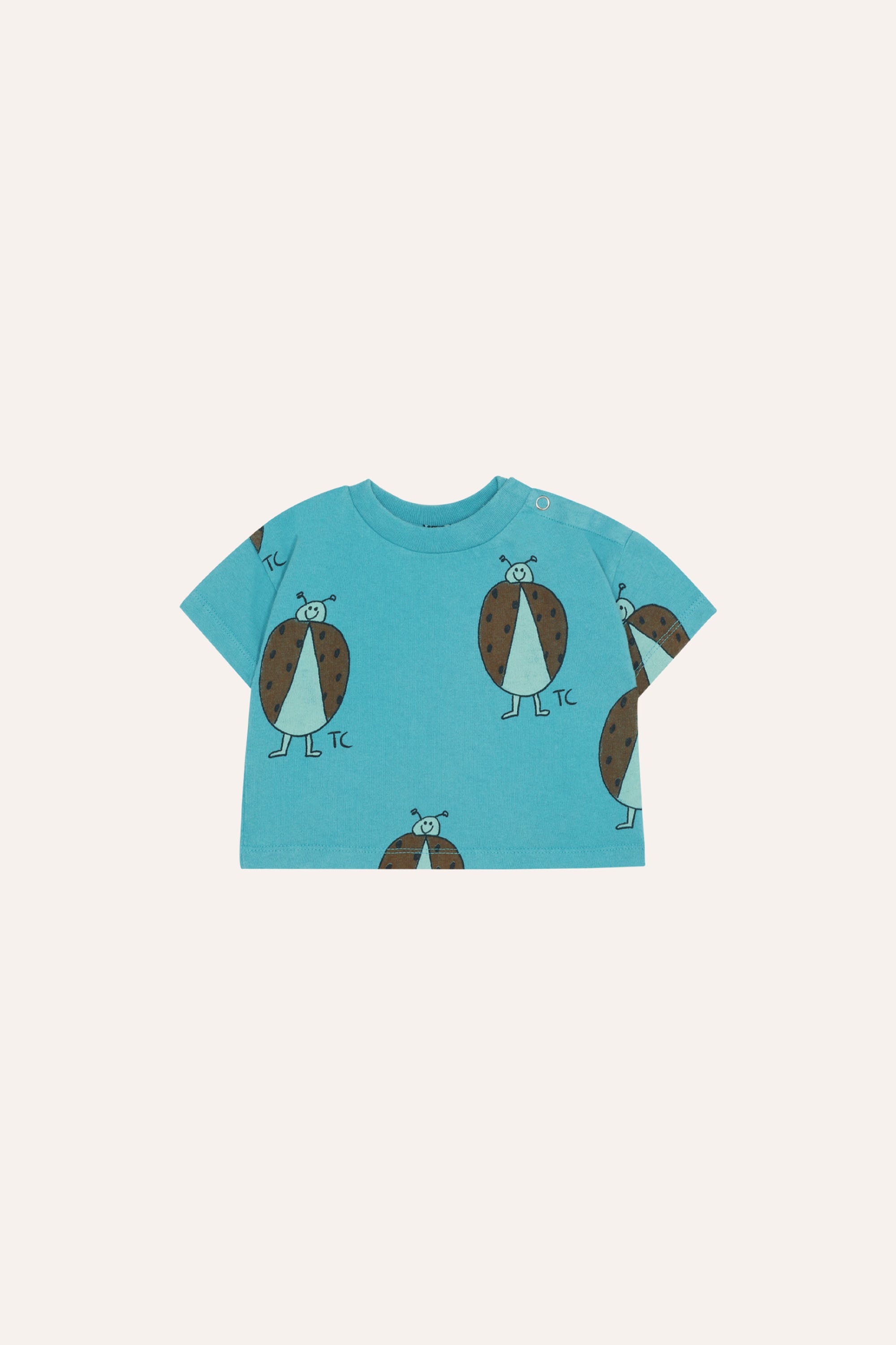 26SS】The Campamento(カンパメント)Ladybug Allover Blue Baby Tshirt