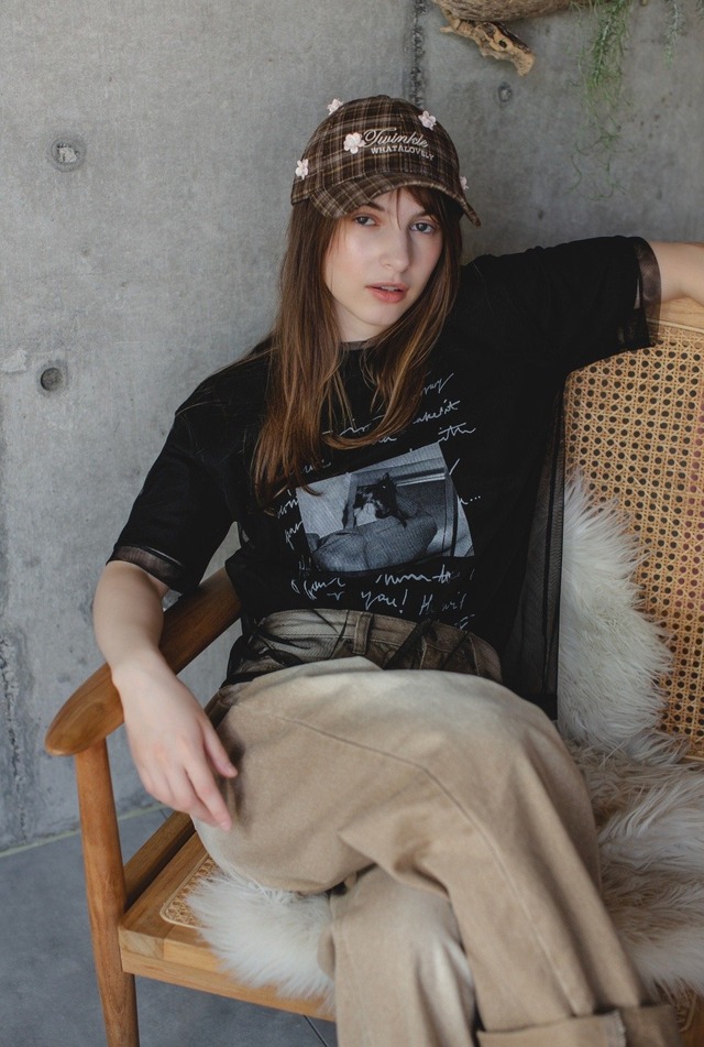 （select）チュールTシャツ （２枚SET)