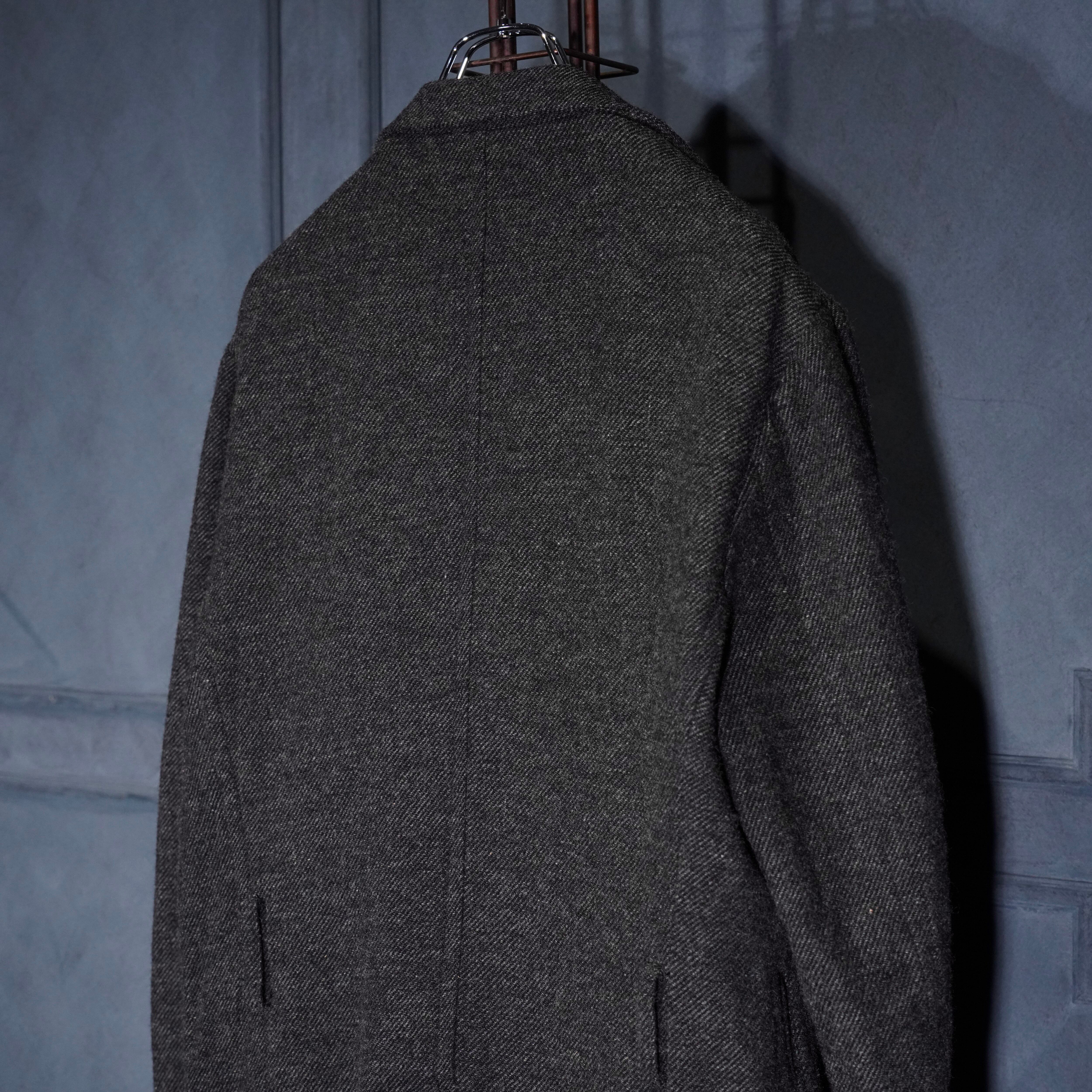 Y's YOHJI YAMAMOTO WOOL DESIGN COAT MADE IN JAPAN/ワイズヨウジ