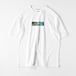 [SUMOGURIBU] Window Box Logo T-shirt - Blue Fishes