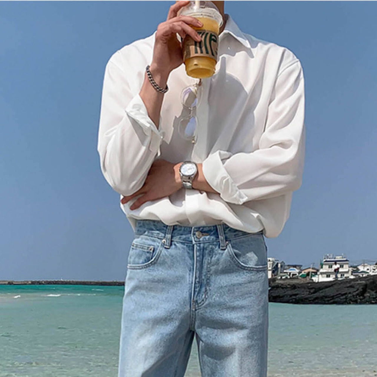 ビジネスカジュアルシャツ　MT0080022