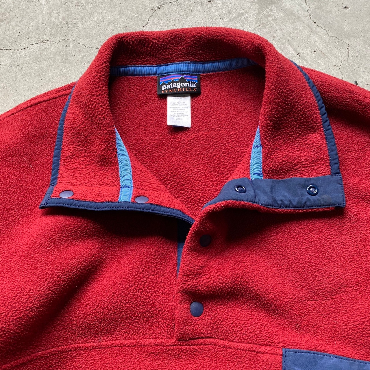 13年製 Patagonia パタゴニア SYNCHILLA シンチラ スナップT フリース 