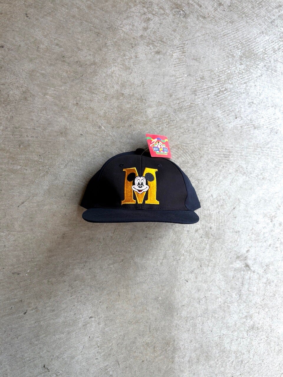 台湾製 90's MICKEY for KIDS “6PANEL 2TONE SNAPBACK CAP”