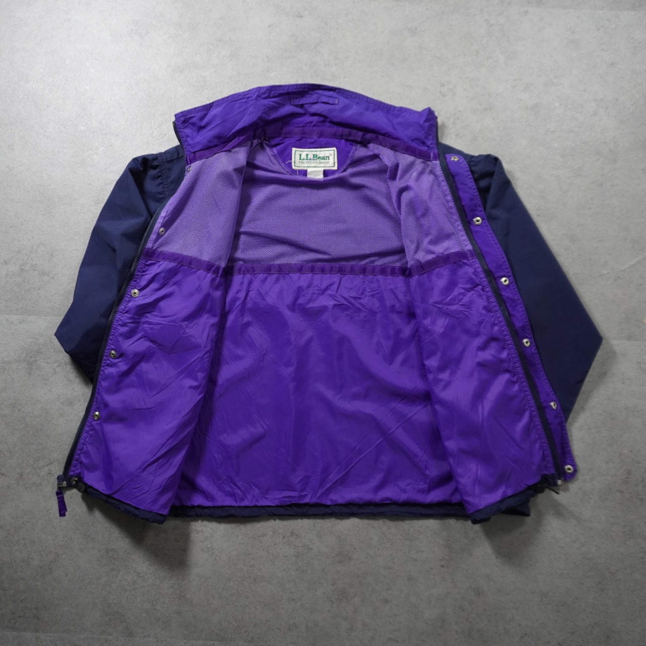 90s L.L.Bean Nylon Field Jacket "made in USA" S 古着 - 8