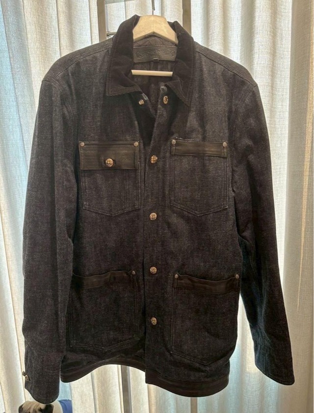 CHROME HEARTS クロムハーツ　ソアポン アロープ デニムジャケット