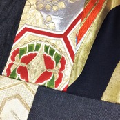 Vintage Kimono Messenger Bag small【messenger15】