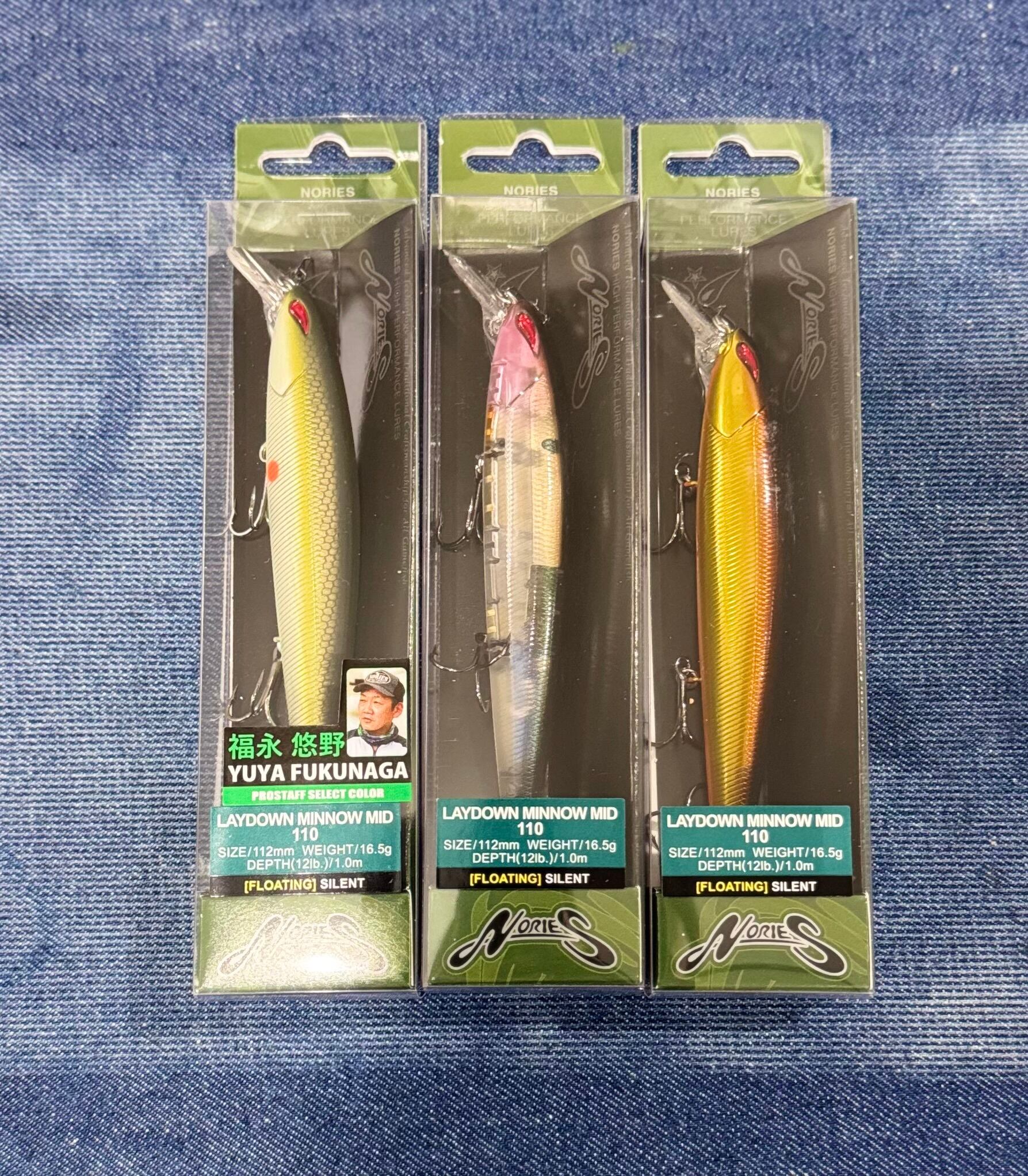 NORIES LAYDOWN MINNOW MID 110/レイダウンミノー ミッド 110 | Lure