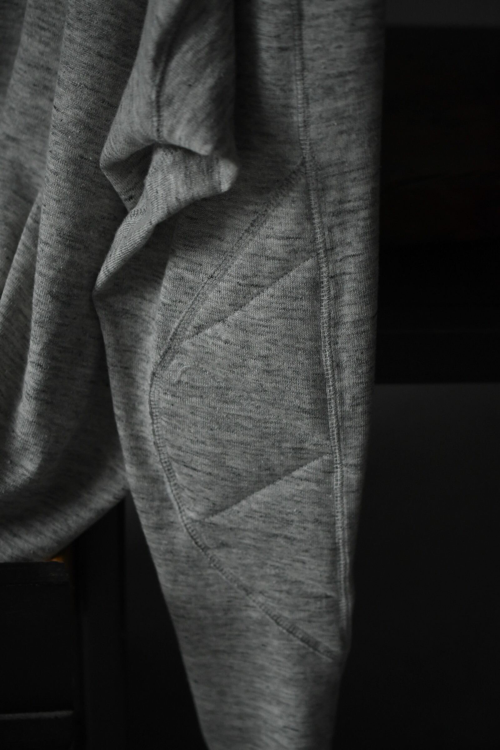 ensou. / Turtleneck Long Sleeve Shirt (Top Gray) | nariwai