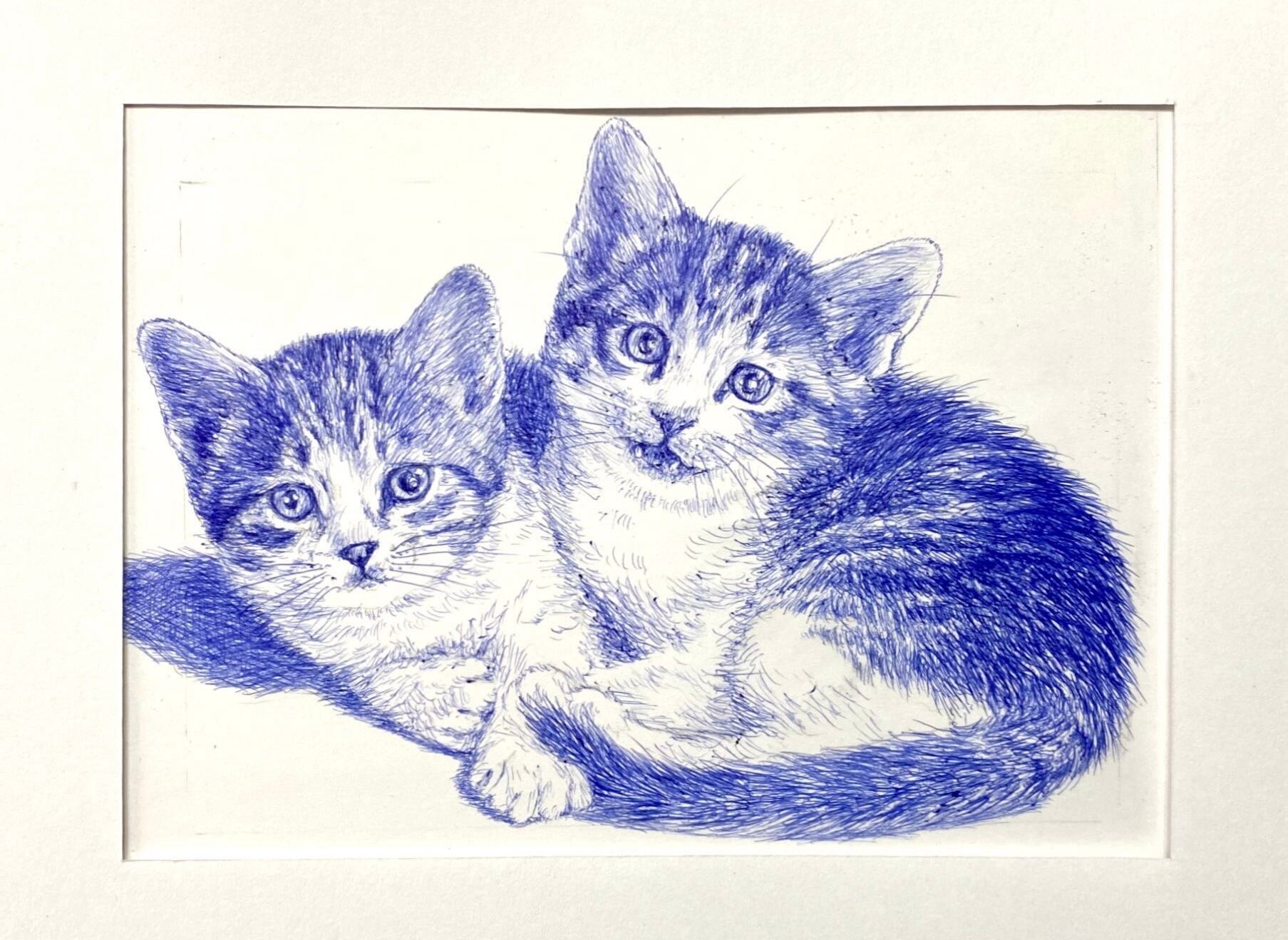 猫絵画家 藤重日生