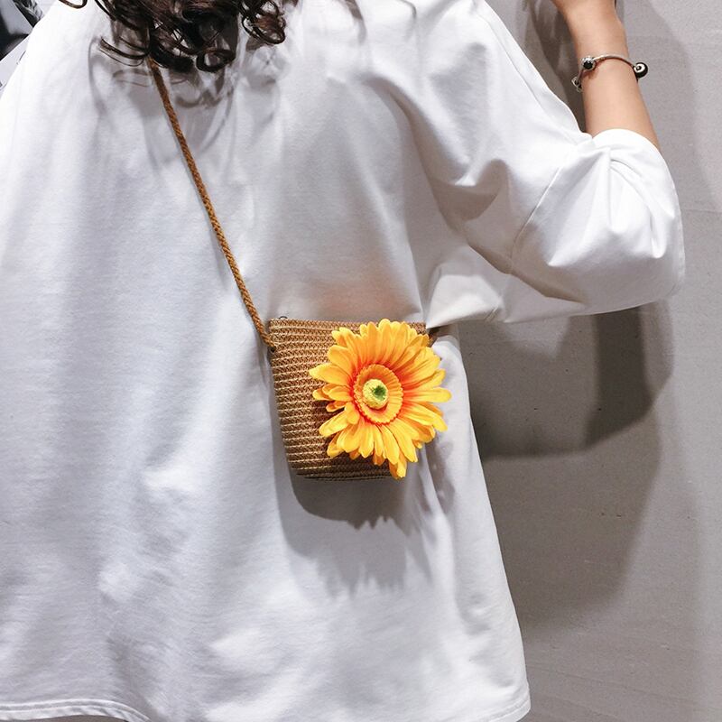 新しいネット赤の妖精の小さなバッグ2020の新しい波バージョンの野生のカジュアルな花のショルダーバッグネット赤ミニバッグ Tiancai_Wing_Bag0915643