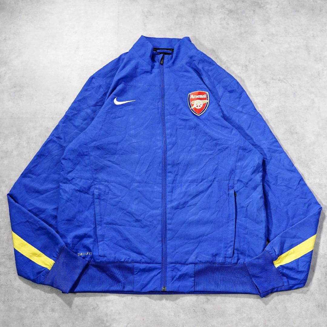 NIKE ナイキ アーセナル ジャケット サッカー 古着 M 青 19638