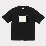 meanswhile  ABSTRACT PHOTOGRAPH TEE  OFF BLACK