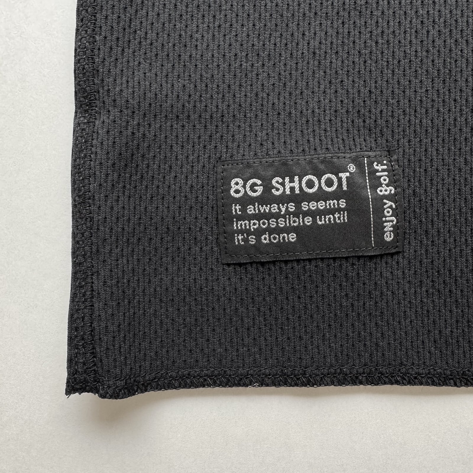 THERMAL FOOTBALL MOCK NECK SHIRTS -BLACK- | 8G SHOOT WEBSTORE
