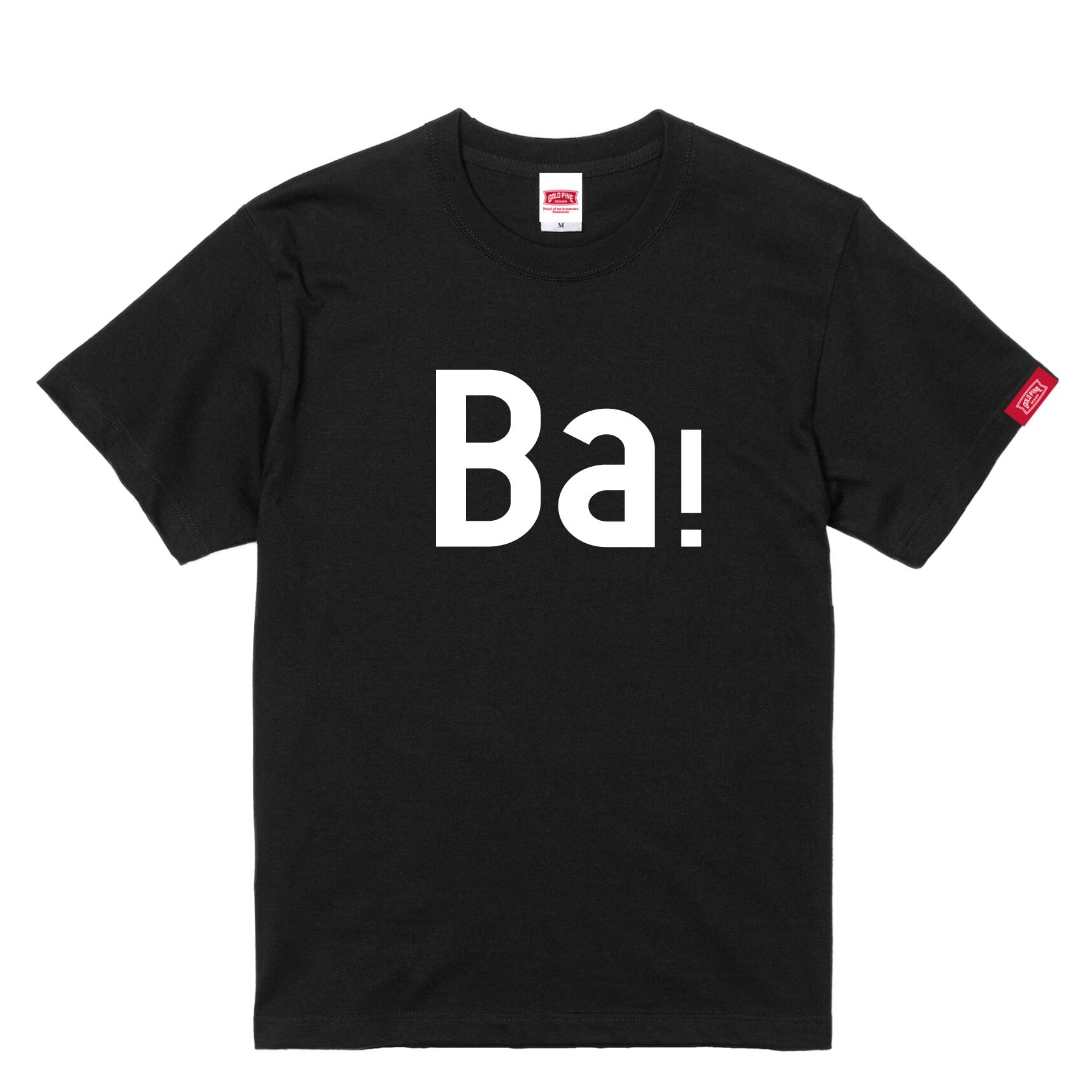Ba！-Tshirt【Adult】Black