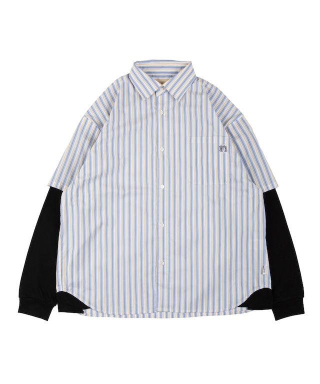 【#Re:room】2WAY SWITCHING LAYERED SHIRTS［RES088］