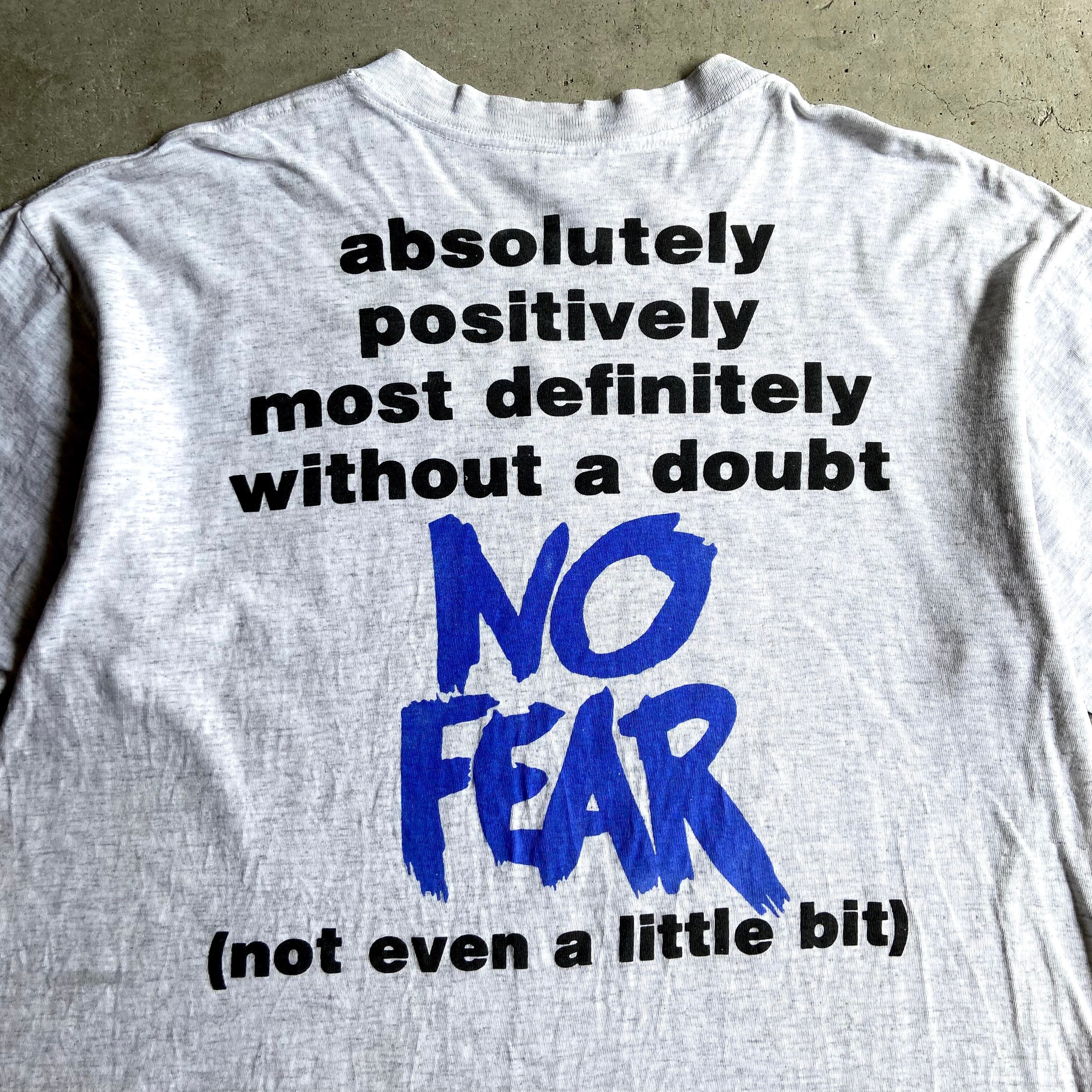 90年代 NO FEAR ノーフィア バックプリントTシャツ メンズL 古着 ...