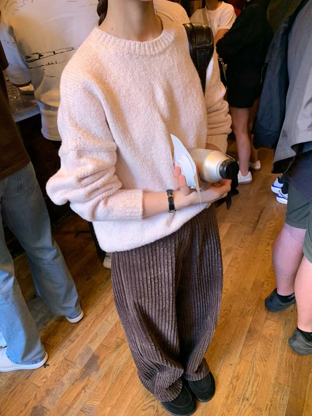 (予約) LIFFEY / Natural boucle knit 3color