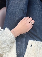 SS キューバチェーンブレスレット