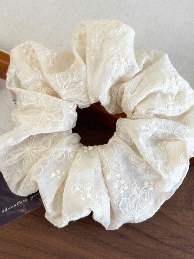 《即納》bloom scrunchie chouchou