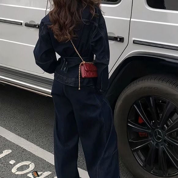 セットアップ 2点セット デニム デニムジャケット デニムパンツ G