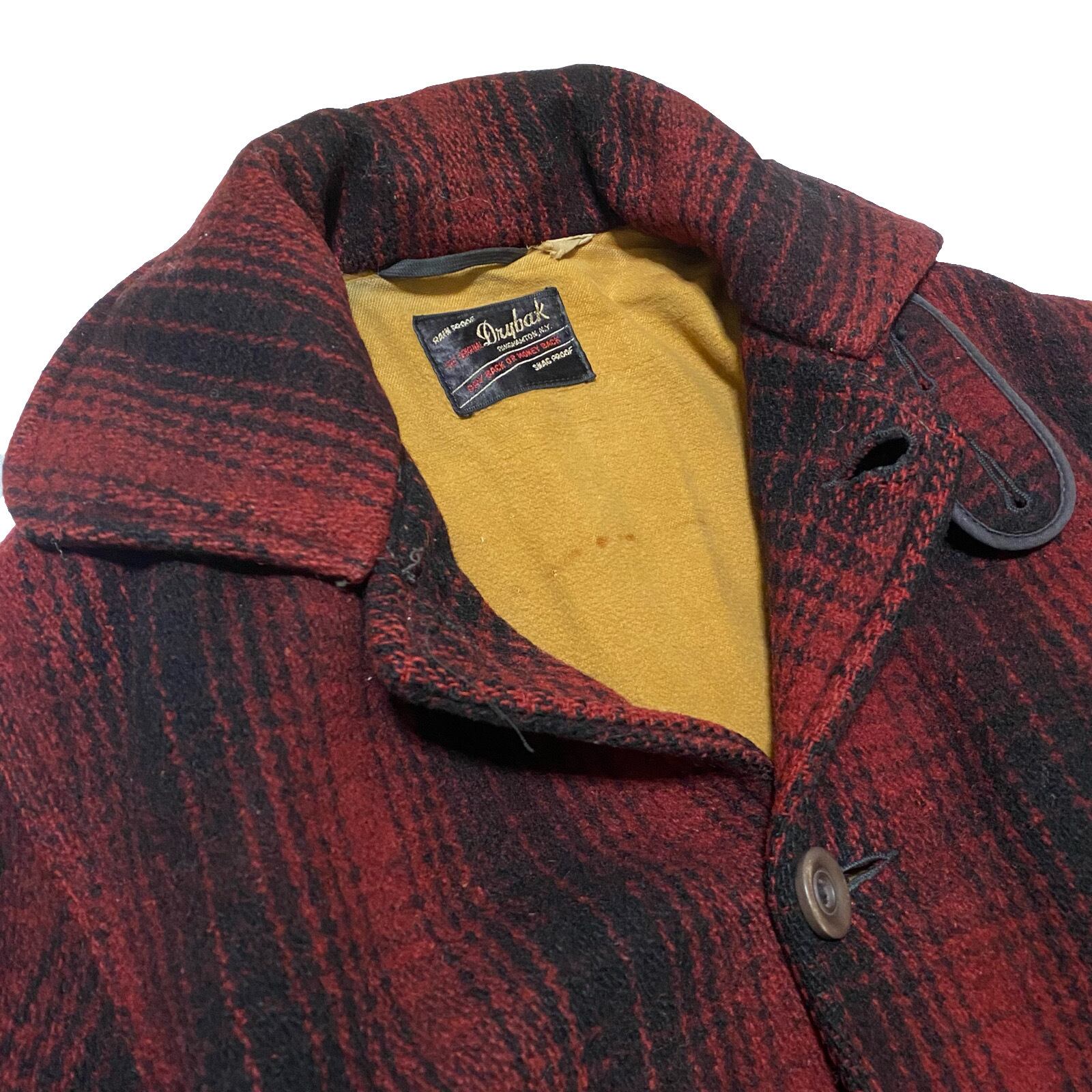 vintage Wool Jacket Drybak Hunting JK