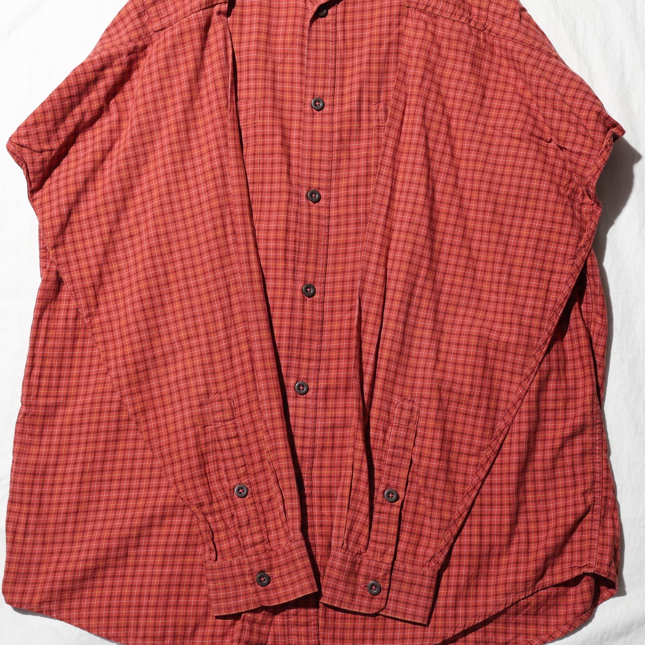 美品 L 05年 ルーマニア製 長袖 ネルシャツ Patagonia パタゴニア