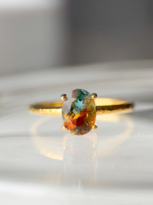 glass jewelry ring　#26【規格外品】