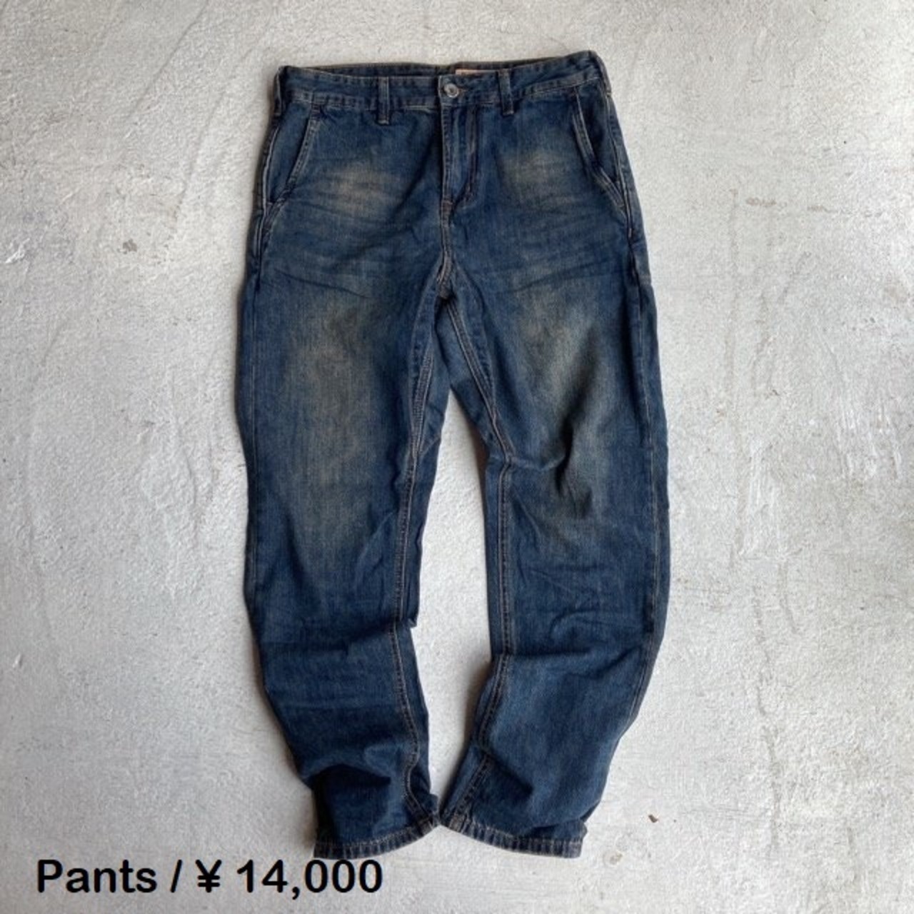 Topanga Men's　ダブルポケットヴィンテージデニム 　ダークブルー