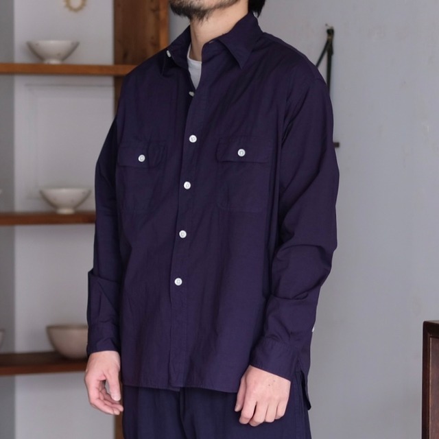 holk / field shirt［NAVY］
