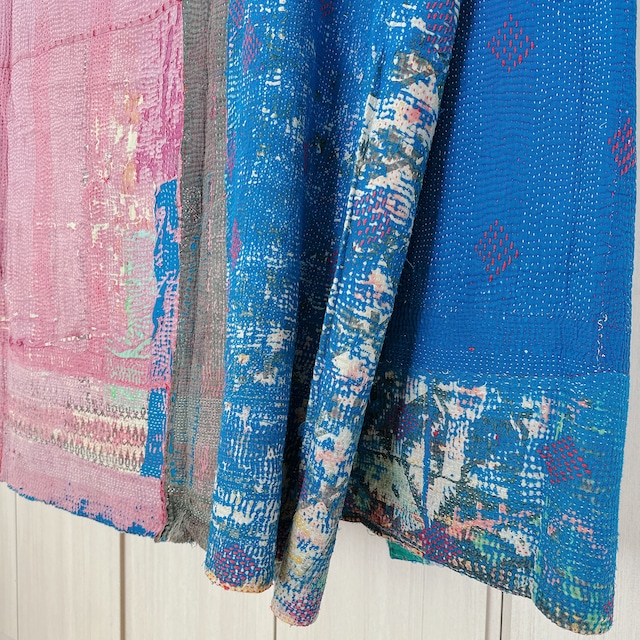 インド ヴィンテージカンタキルト VK003 | 130cm × 200cm