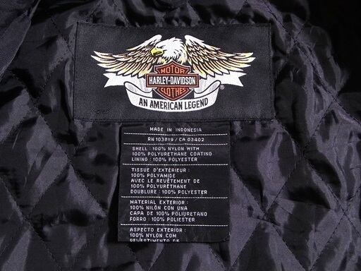 00's HARLEY DAVIDSON ハーレー ダビッドソン ナイロン ライダース